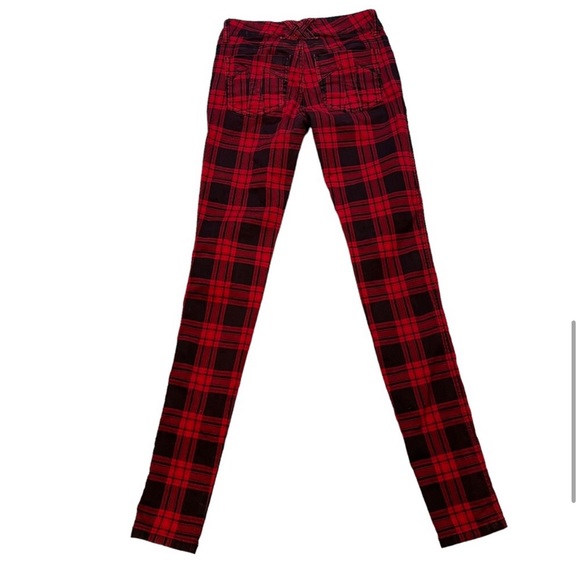 Tripp NYC Red Plaid Pants by Daang Goodman - Picture 4 of 8